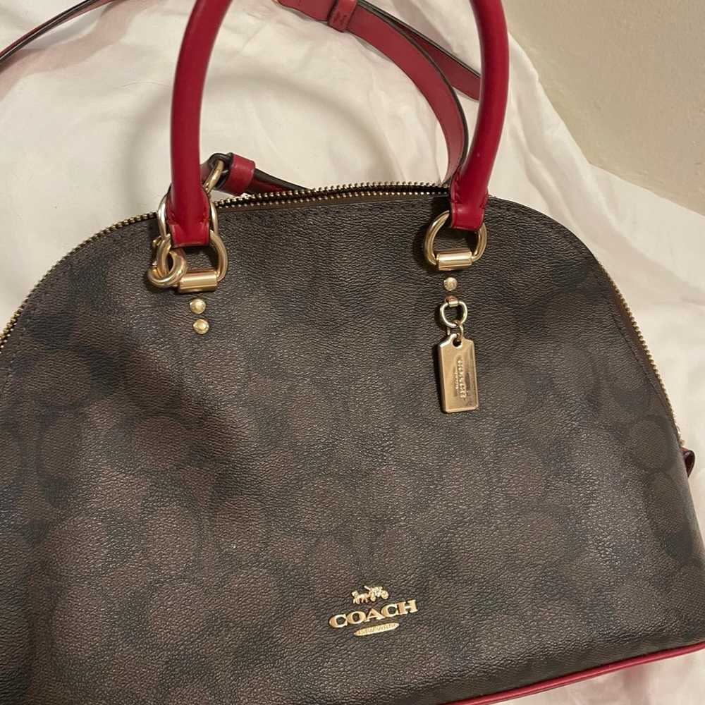 Coach Katy Satchel like new - image 3