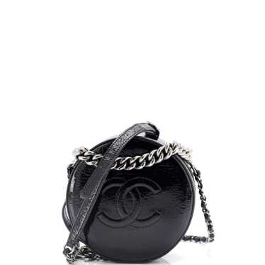 CHANEL Round as Earth Crossbody Bag Patent - image 1