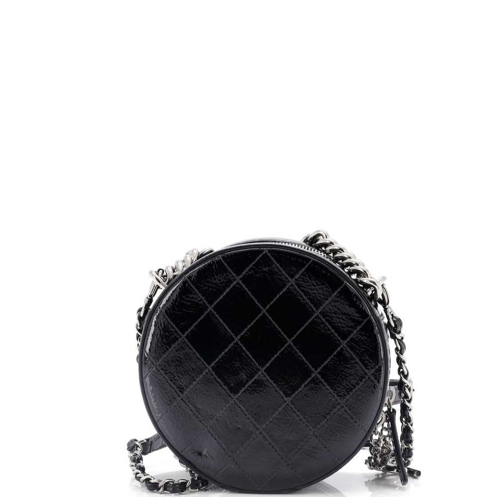 CHANEL Round as Earth Crossbody Bag Patent - image 4