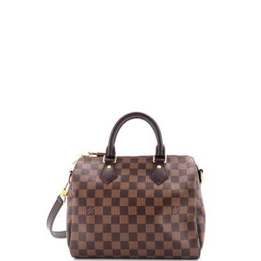 Louis Vuitton Speedy Bandouliere Bag Damier 25