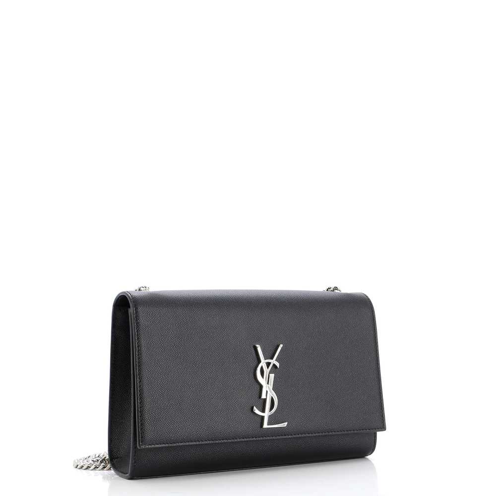 Saint Laurent Classic Monogram Crossbody Bag Grai… - image 2