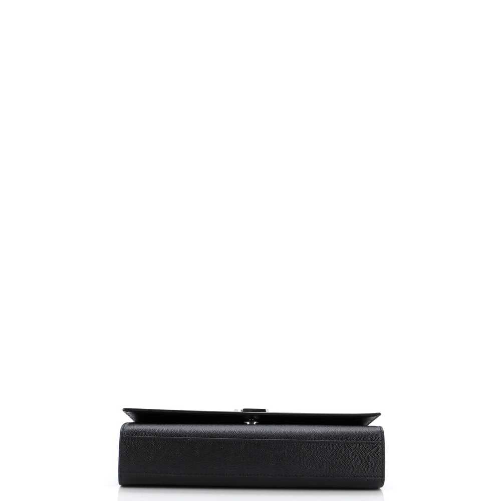 Saint Laurent Classic Monogram Crossbody Bag Grai… - image 4