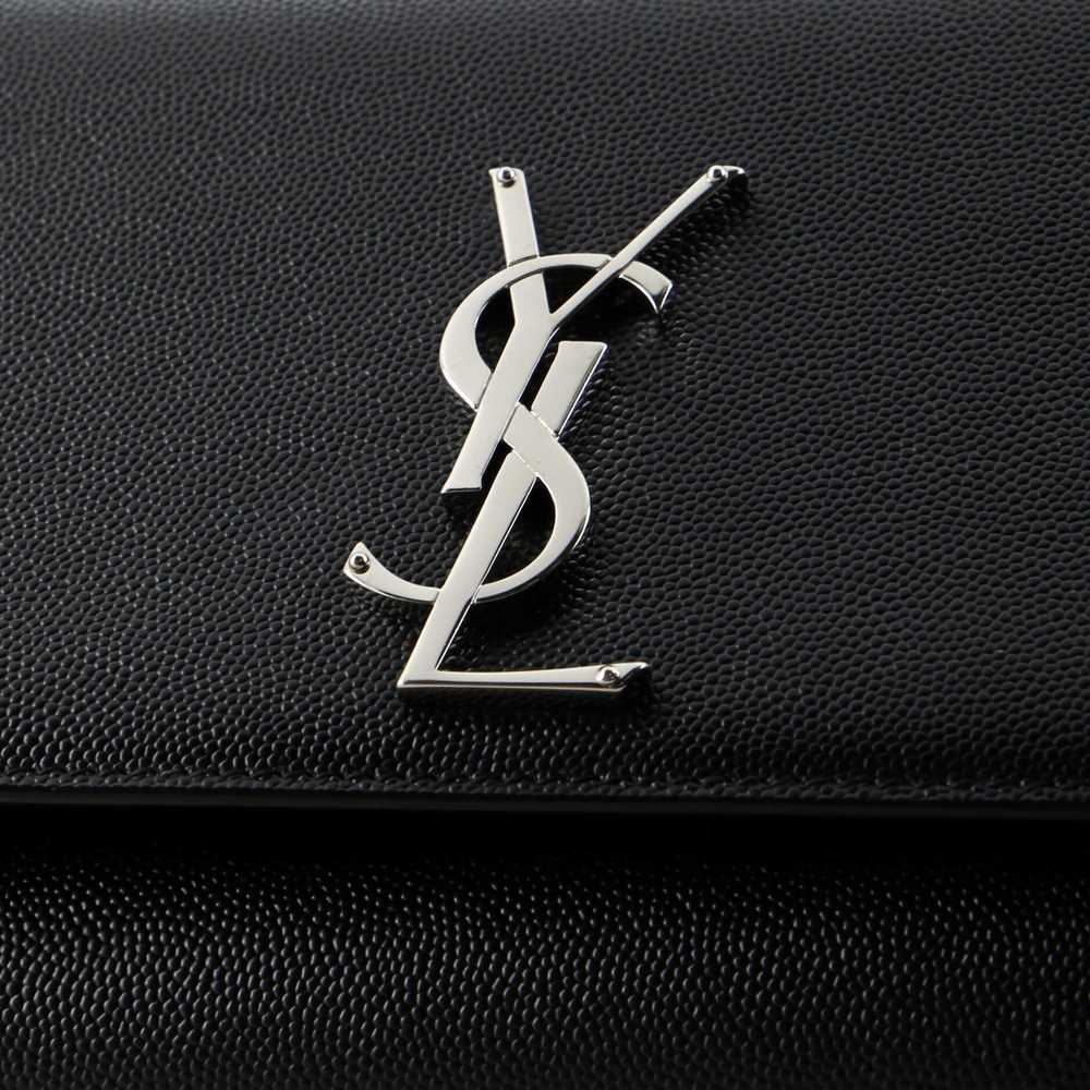 Saint Laurent Classic Monogram Crossbody Bag Grai… - image 6