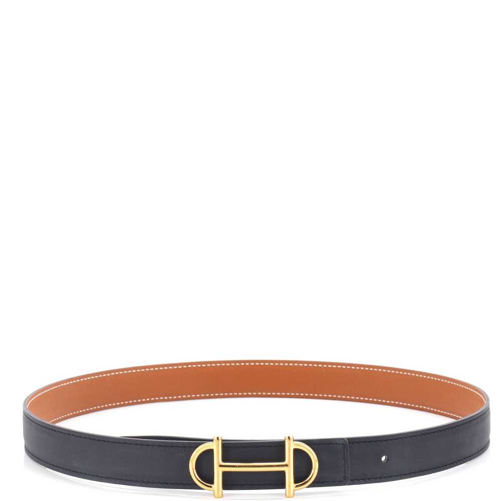 Hermes Gamma Reversible Belt Leather Medium 75 - image 2