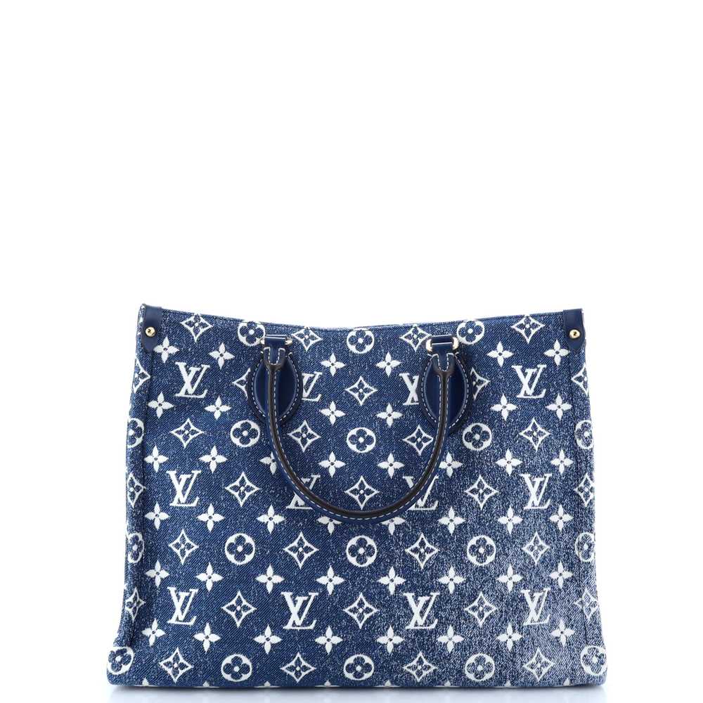 Louis Vuitton OnTheGo Tote Monogram Jacquard Deni… - image 3