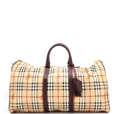 Burberry Convertible Weekend Duffle Bag Haymarket 