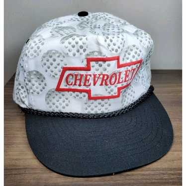 Chevy × Nissin Vintage Chevrolet Hat Golf Ball De… - image 1