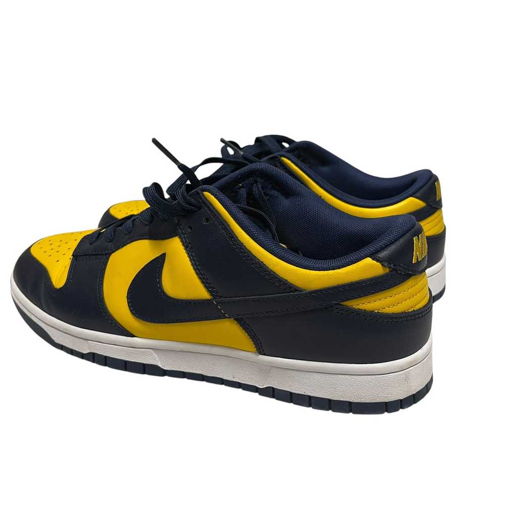 NIKE/Low-Sneakers/US 10/Leather/NVY/Michigan Dunk - image 2