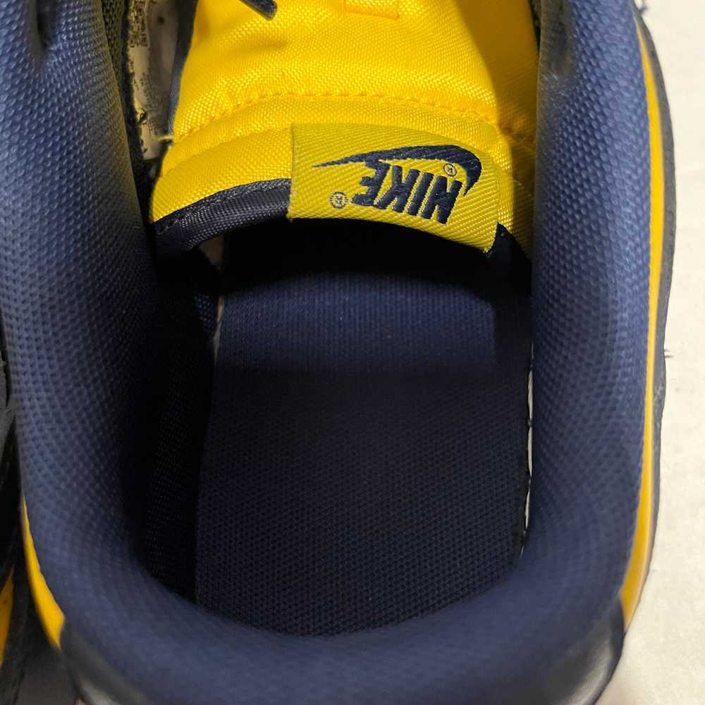 NIKE/Low-Sneakers/US 10/Leather/NVY/Michigan Dunk - image 3