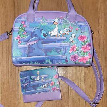 Loungefly Disney Lilo on sale & Stitch-Stitch & Ducklings Satchel Bag & Stitch Pin NWT