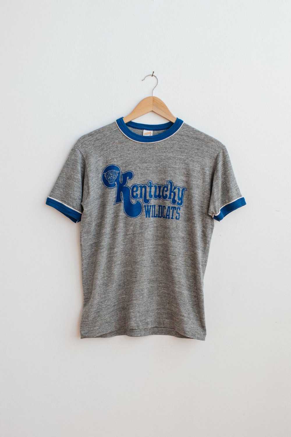 Random Vintage Vintage Kentucky Wildcats Ringer T… - image 2