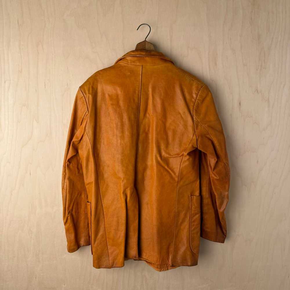 No tag Leather Blazer - 1970's (M) | Used,… - image 3