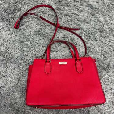 Kate Spade Red Laurel Way Satchel