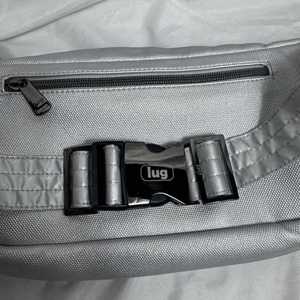 Lug Silver Matte Luxe Vegan Leather Belt Bag - image 7