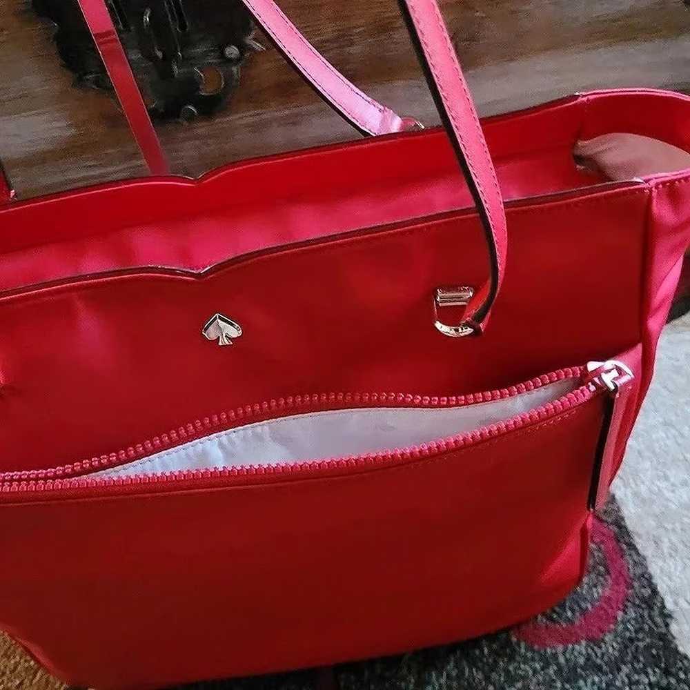 Kate Spade ♠️ Jae Large Tote in Red - image 2