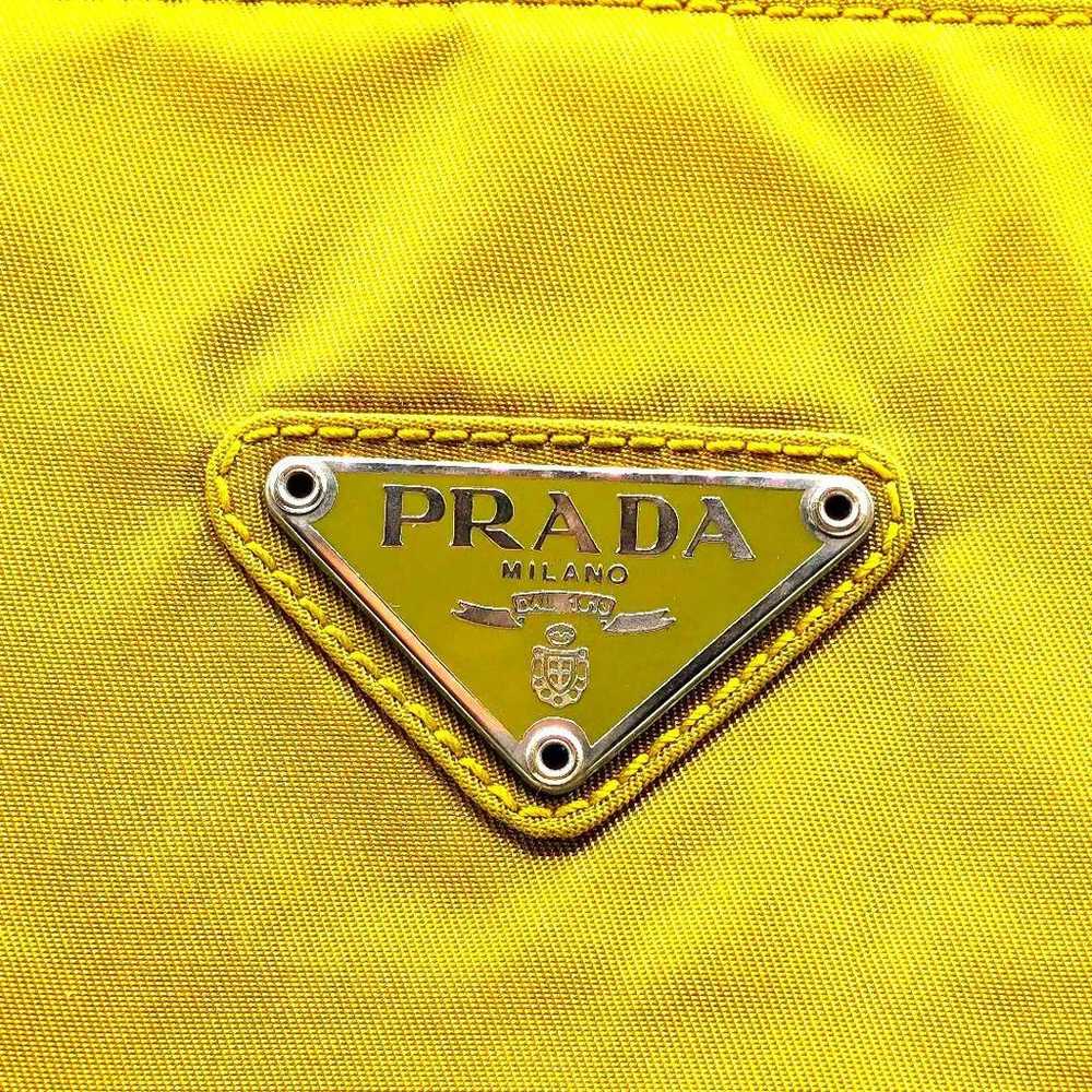 Prada Tessuto Nylon Tote Bag Handbag Shoulder Bag - image 12