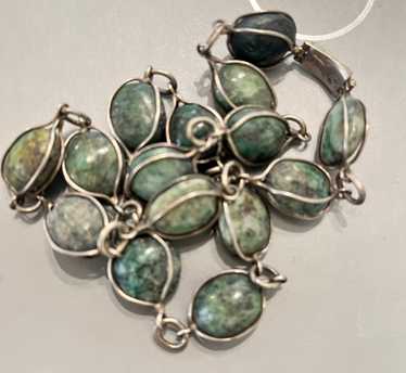 Turquoise Sterling Necklace - image 1