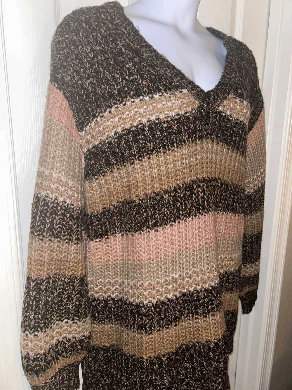 Designer Lane Bryant Pull Over Sweater Sz 18 / 20 - image 2