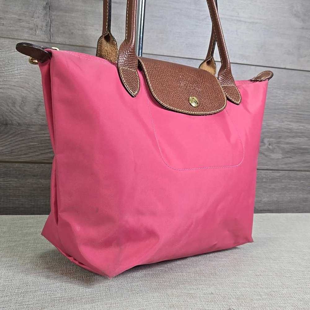 Longchamp Lepliage Nylon Leather Tote Shoulder Bag - image 3