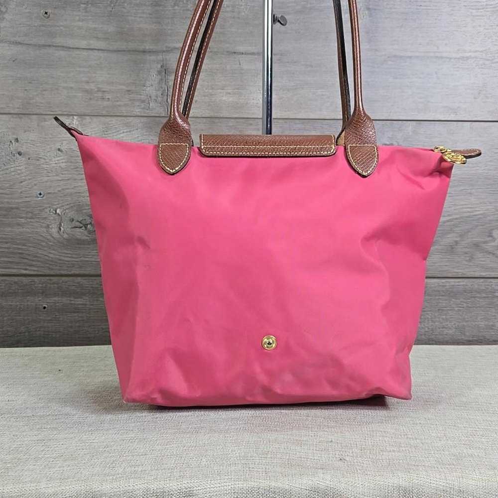 Longchamp Lepliage Nylon Leather Tote Shoulder Bag - image 4