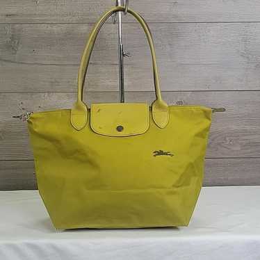 Longchamp Lepliage Golden Yellow Tote Shoulder Bag - image 1