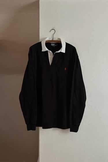 1990's RALPH LAUREN COTTON RUGBY POLO