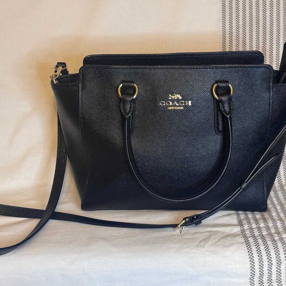 Black Coach purse, women’s, perfect condition - image 2