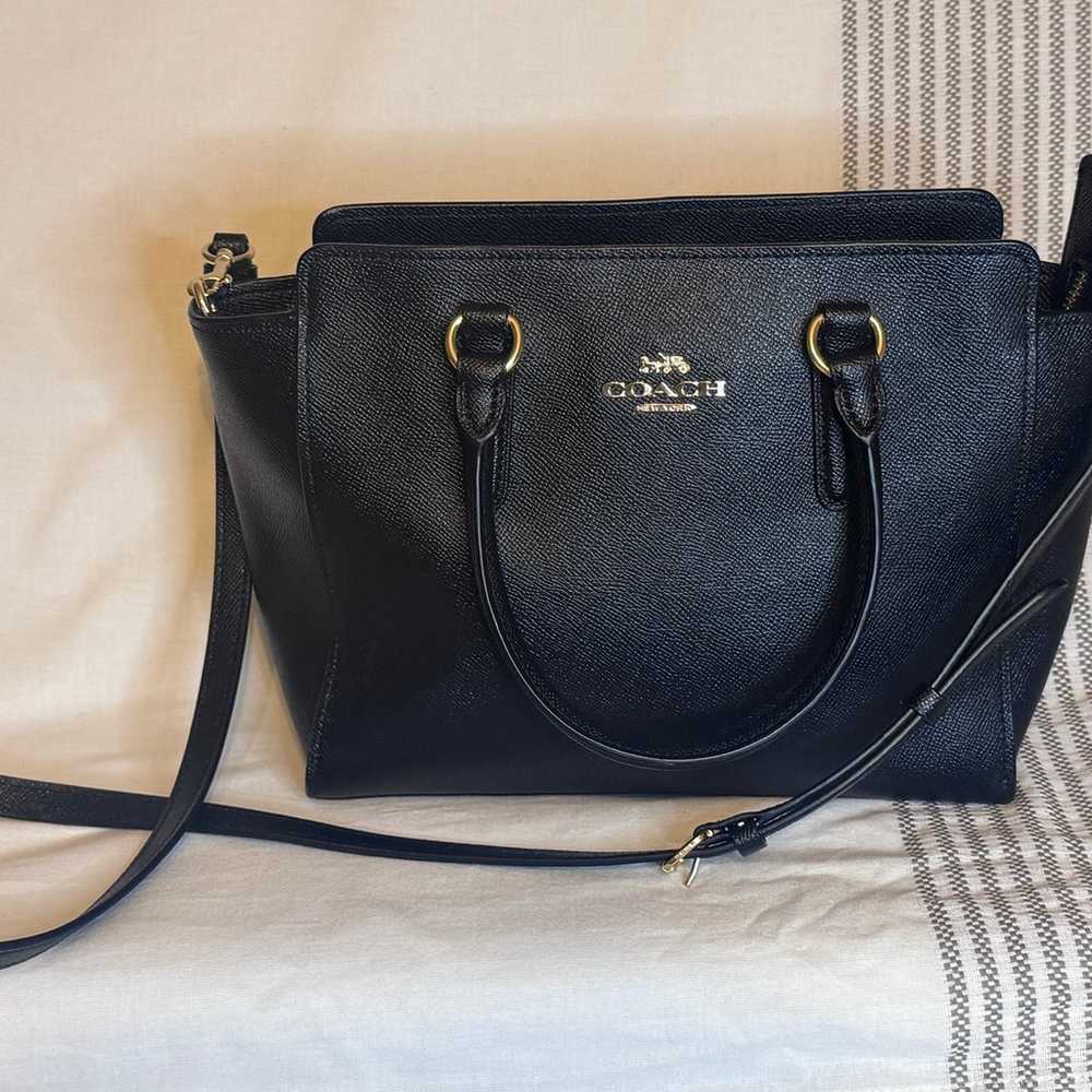 Black Coach purse, women’s, perfect condition - image 3