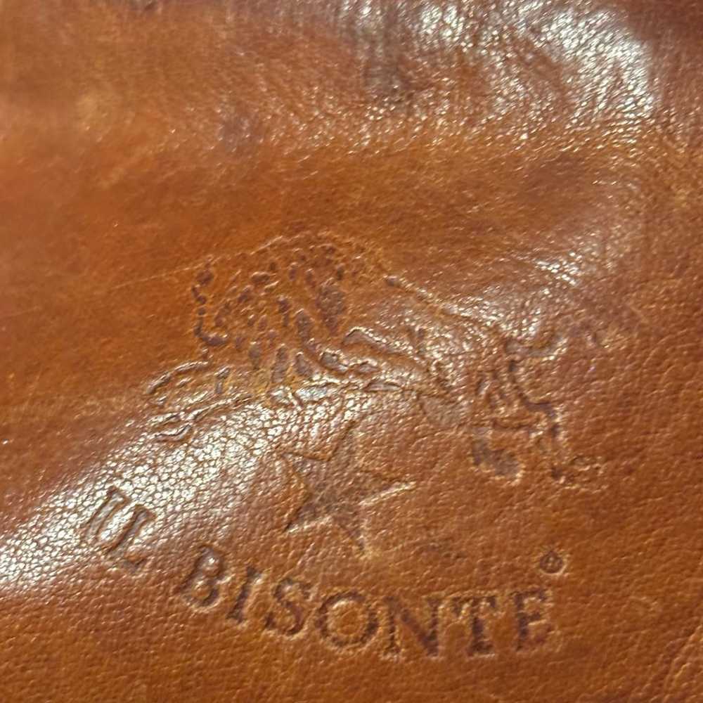 Vintage Leather made in Italy Il Bisonte Crossbod… - image 2