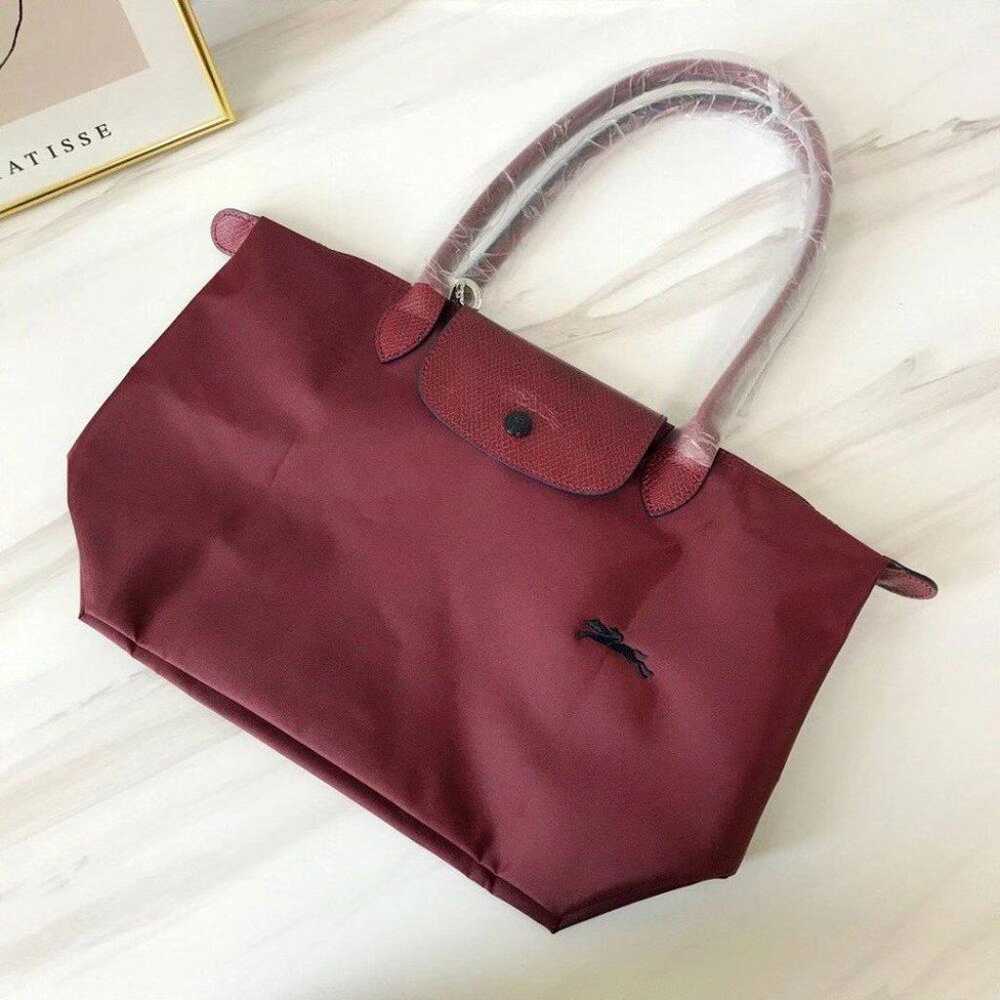 NWT Longchamp Le Pliage Club 70th Medium Claret W… - image 3