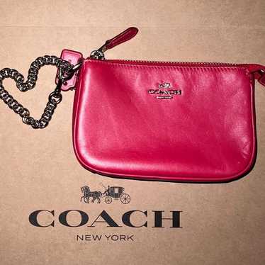 EUC COACH Nolita 15 New York Red Leather Converta… - image 1