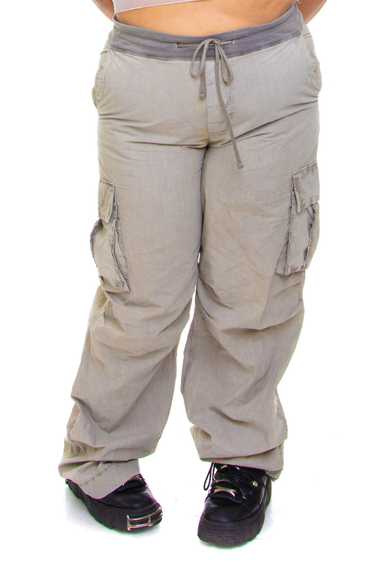 Vintage Y2K Cement Multi Pocket Cargo Pants - 3X