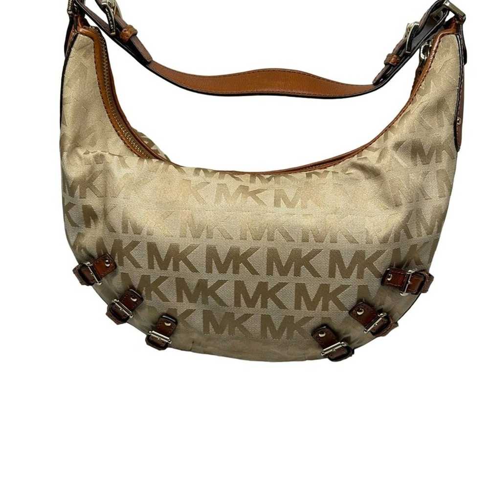 Michael Kors Tan  Logo with extra hardware EUC - image 3