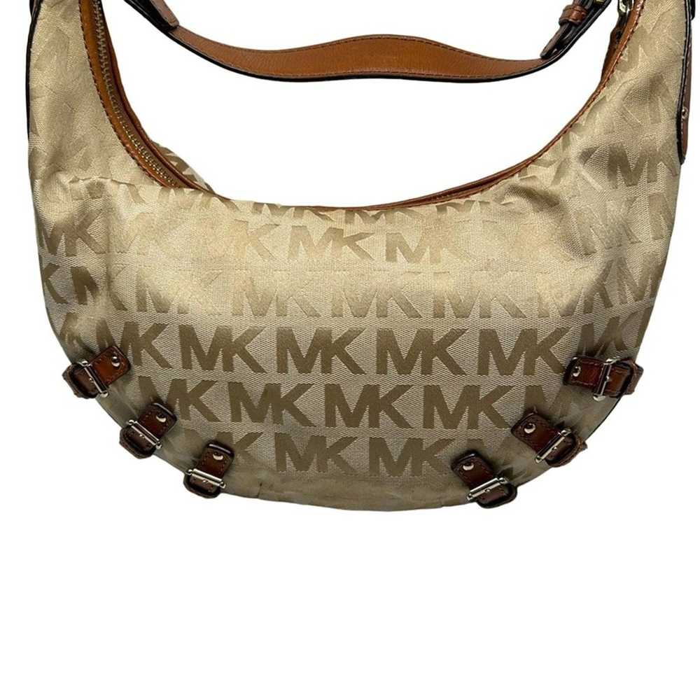 Michael Kors Tan  Logo with extra hardware EUC - image 7