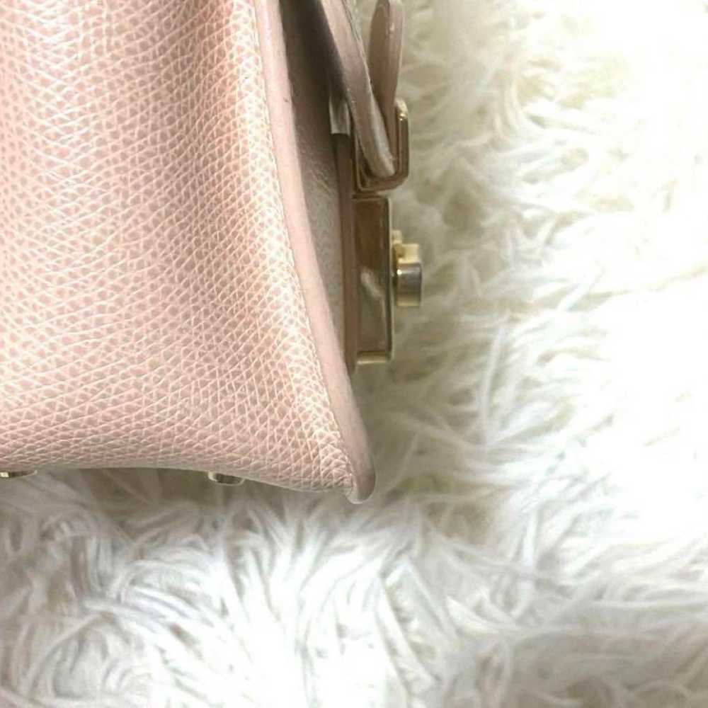 #312 FURLA Metropolis Chain Shoulder Bag Pink Wom… - image 5