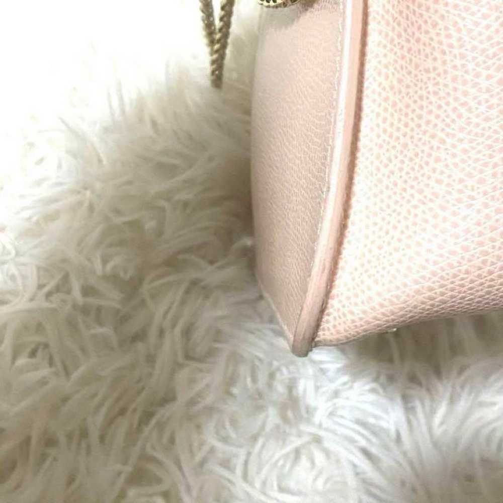 #312 FURLA Metropolis Chain Shoulder Bag Pink Wom… - image 6