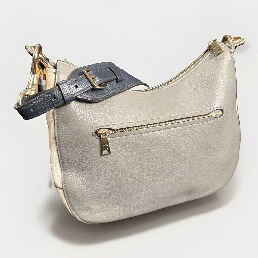 Coach F76697 Jes Colorblock Hobo Heather Gray/Bla… - image 2