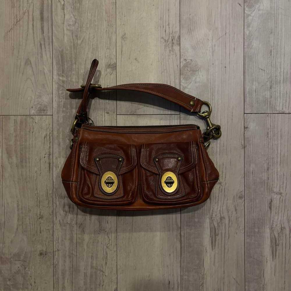 COACH handbag brown - image 1