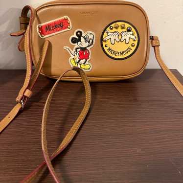 Coach x Disney 59532 Mickey patch crossbody bag - image 1