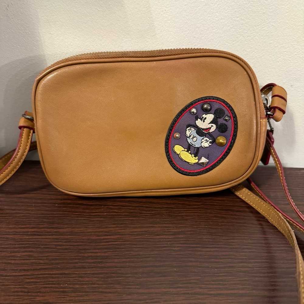 Coach x Disney 59532 Mickey patch crossbody bag - image 2