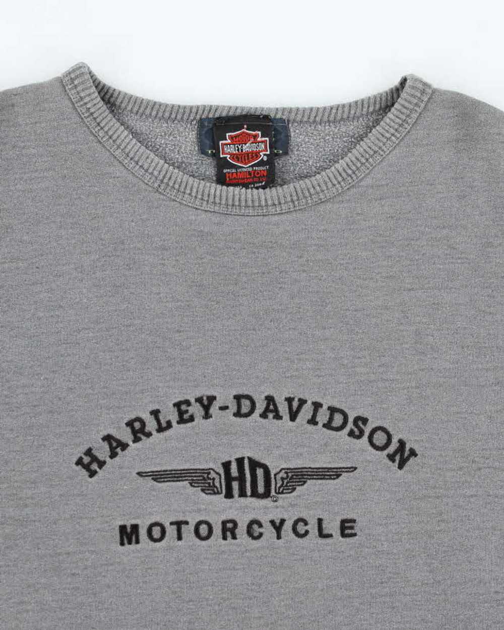 Vintage 2000's Harley Davidson Oversized Embroide… - image 3