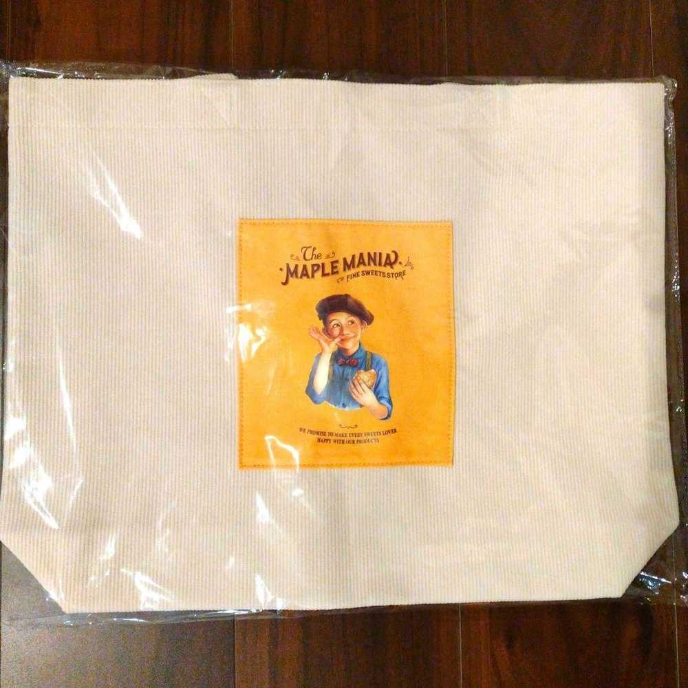 [Unused] MAPLE MANIA Corduroy Tote Bag - image 1