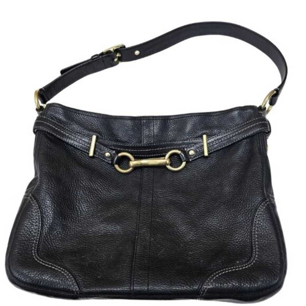 Coach Black Classic Hobo Shoulder Bag - image 1