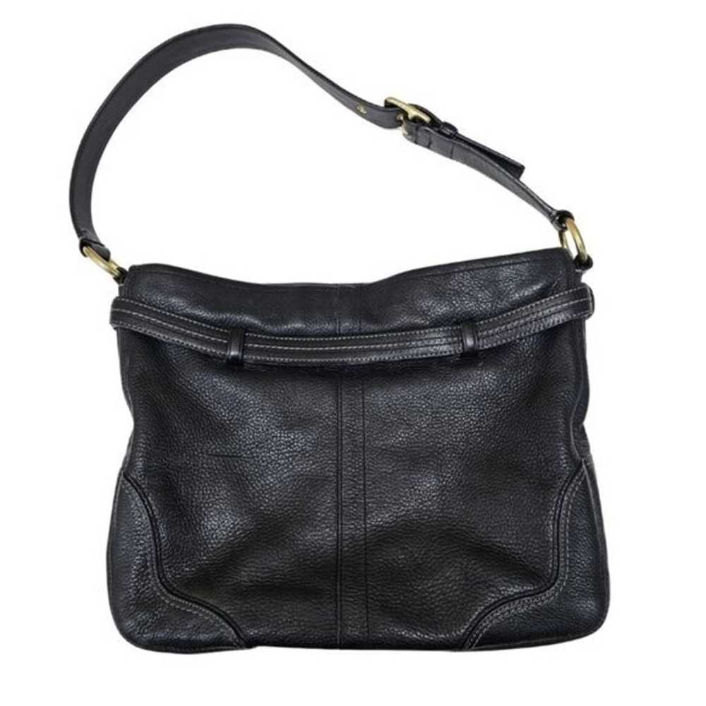 Coach Black Classic Hobo Shoulder Bag - image 4