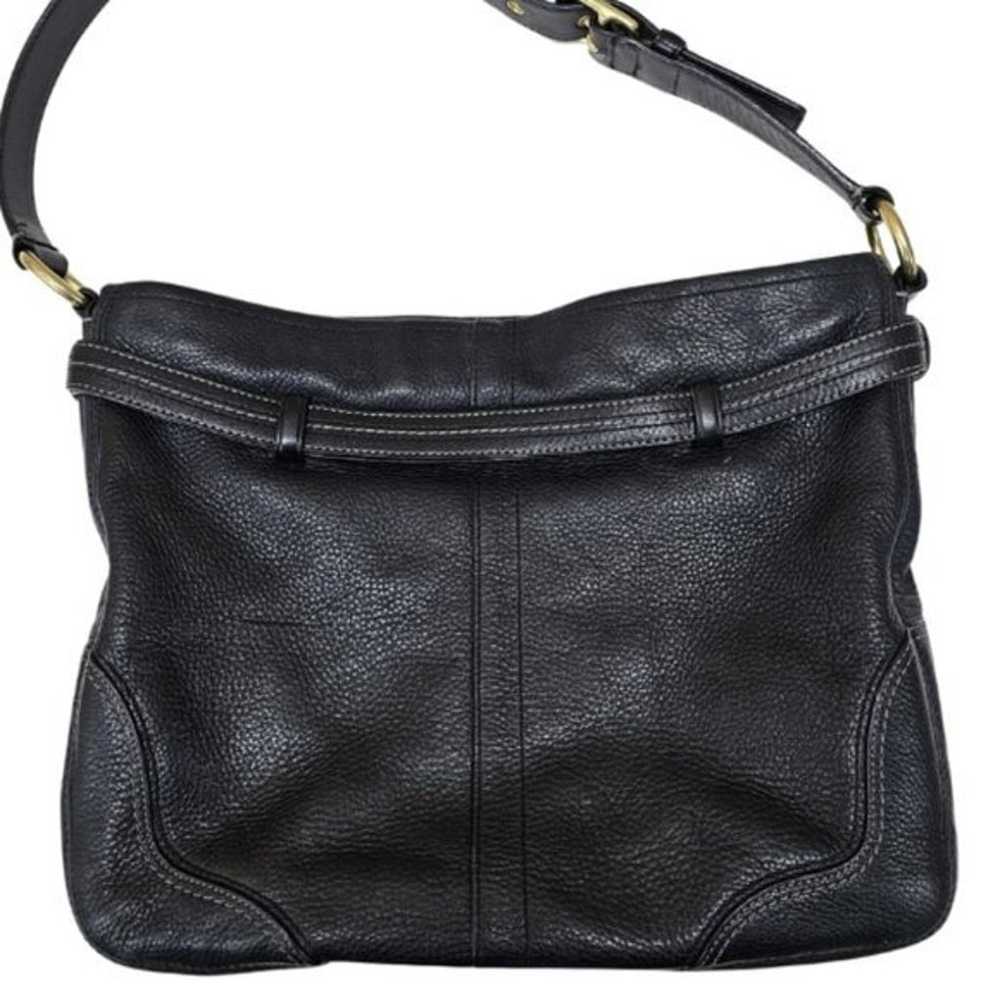 Coach Black Classic Hobo Shoulder Bag - image 5