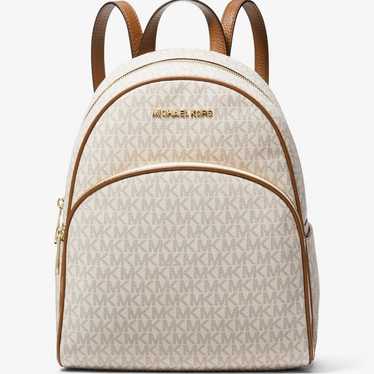 ALMOST NEW!!! Michael Kors Abbey Cream Backpack