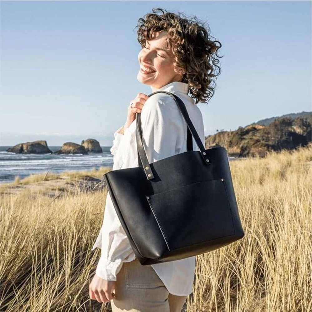 Portland Leather Goods Classic Tote Bag - image 1