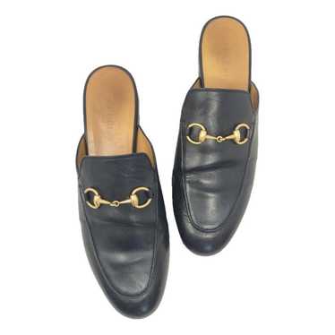 Gucci Princetown leather flats