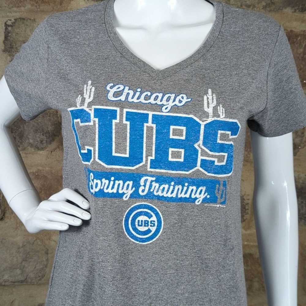 MLB Chicago Cubs Genuine Merch Shirt Gray NEW Spr… - image 2