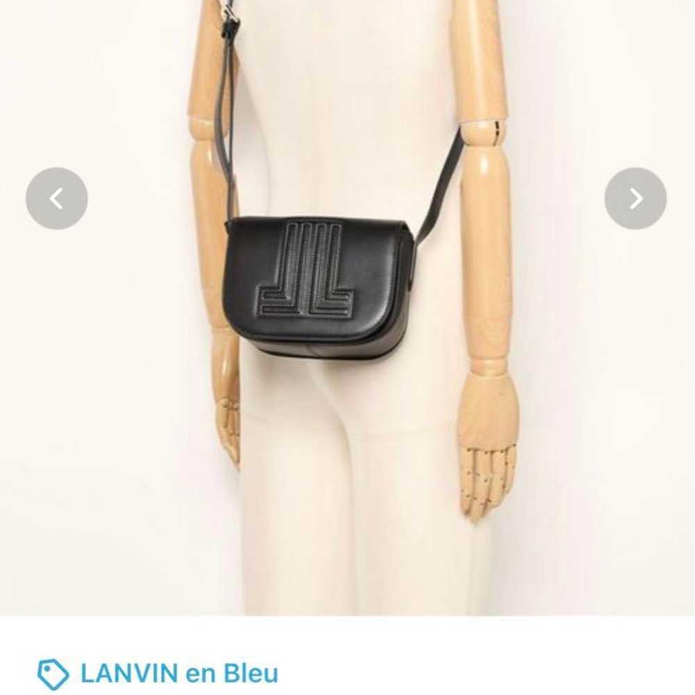 LANVIN en Bleu Visu Shoulder Bag Black - image 3